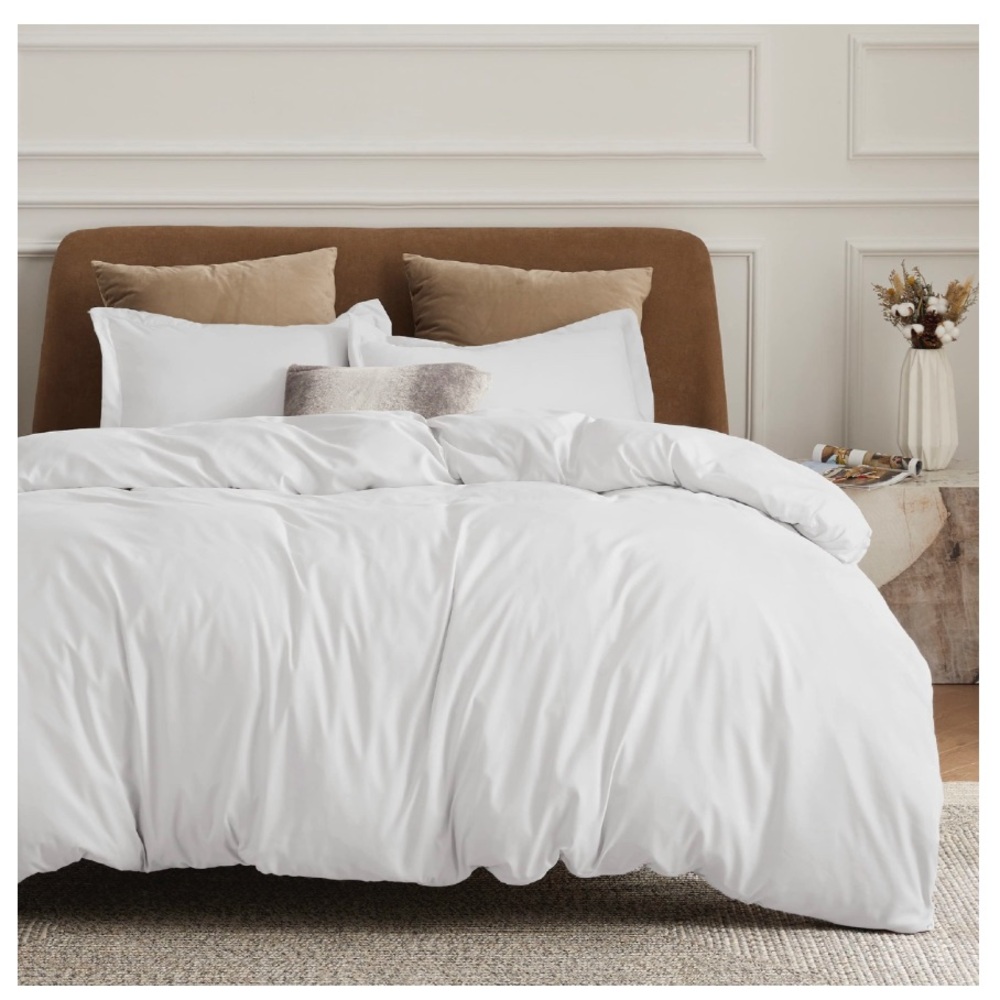 Luxurious White Duvet Cover Set